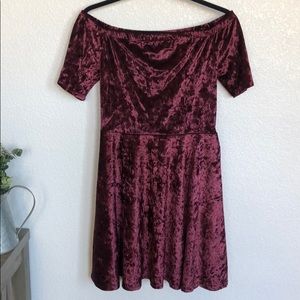 Xhilaration Velvet Dress